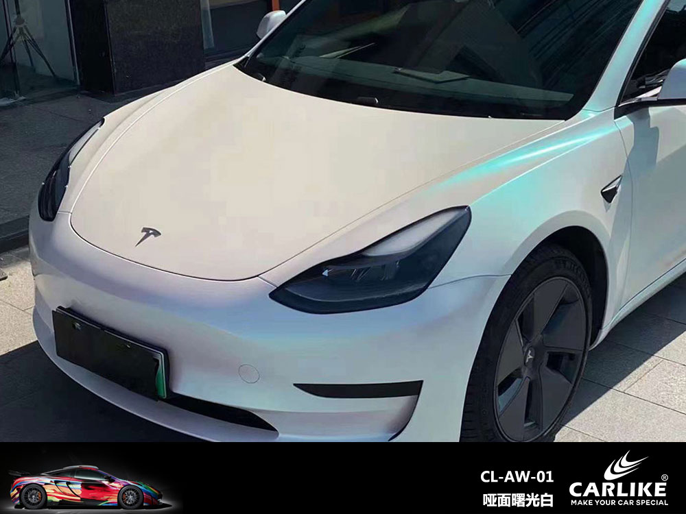 CARLIKE卡莱克™CL-SJ-08奥迪超亮水晶浅水泥灰全车贴膜