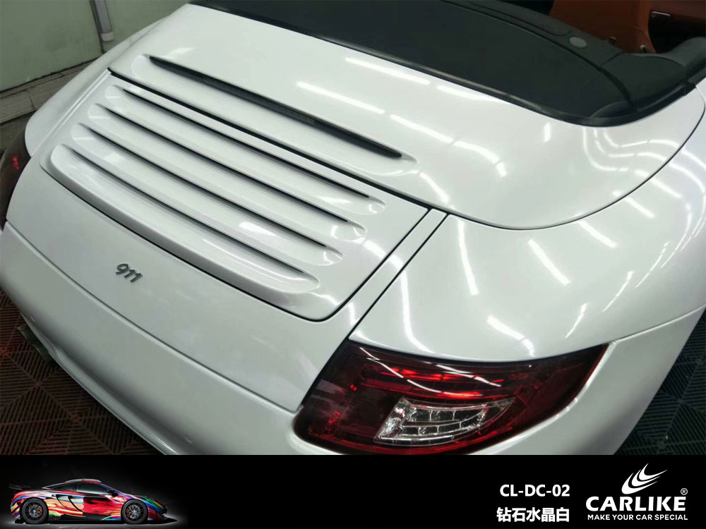CARLIKE卡莱克™CL-DC-02保时捷钻石水晶白全车贴膜
