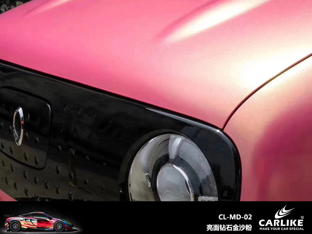CARLIKE卡莱克™CL-MD-02MINI亮面钻石金沙粉全车贴膜