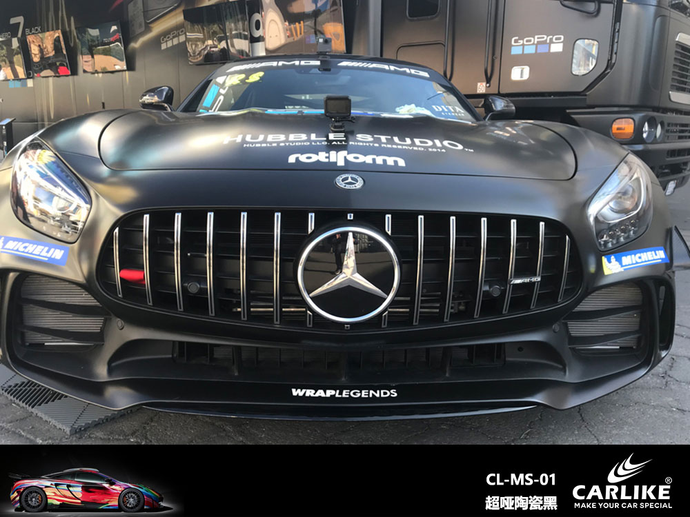 CARLIKE卡莱克™CL-MS-01奔驰超哑陶瓷黑全车贴膜