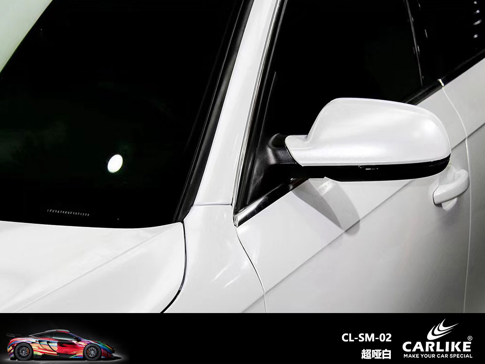 CARLIKE卡莱克™CL-SM-02奥迪超哑白全车贴膜
