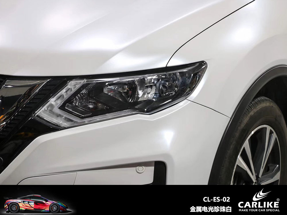 CARLIKE卡莱克™CL-ES-02大众金属电光珍珠白全车贴膜