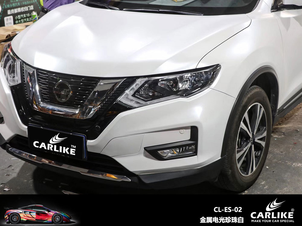 CARLIKE卡莱克™CL-ES-02大众金属电光珍珠白全车贴膜