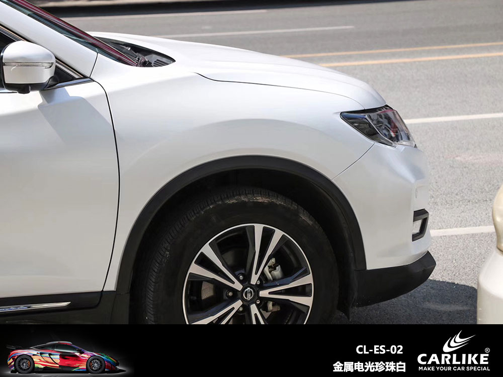 CARLIKE卡莱克™CL-ES-02大众金属电光珍珠白全车贴膜