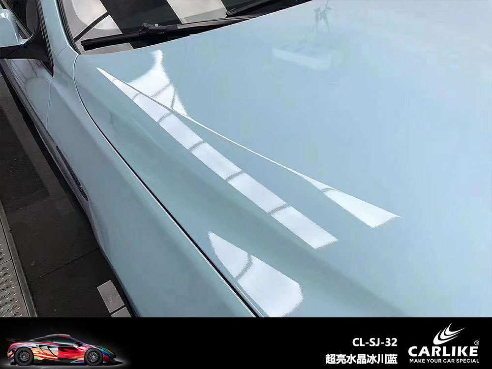 CARLIKE卡莱克™CL-SJ-32宝马超亮水晶冰川蓝全车贴膜