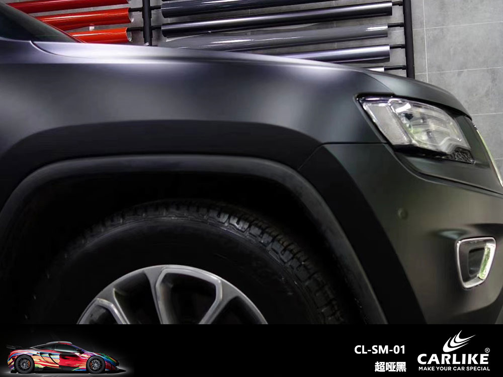 CARLIKE卡莱克™CL-SM-01路虎超哑黑全车贴膜