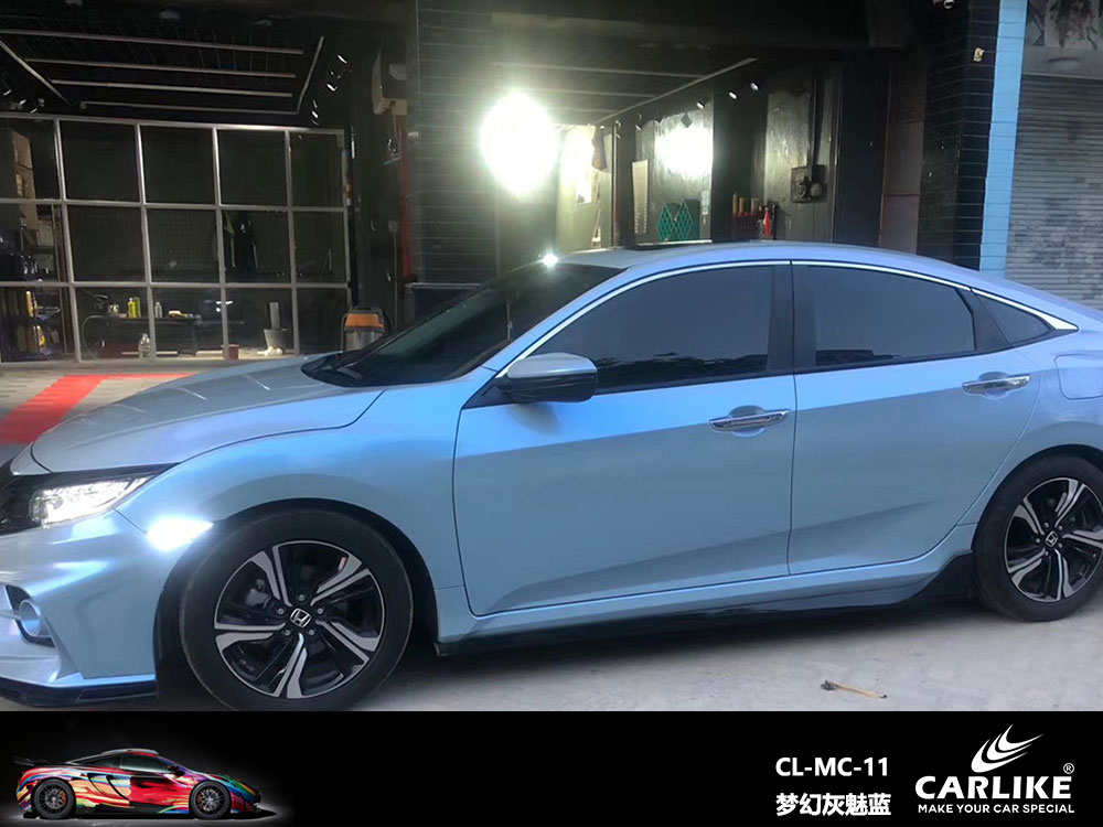 CARLIKE卡莱克™CL-SJ-09捷豹超亮水晶水泥深灰全车贴膜