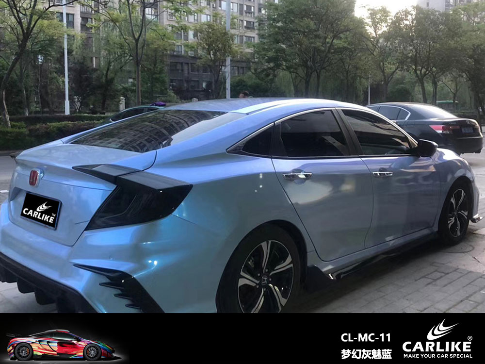 CARLIKE卡莱克™CL-SJ-09捷豹超亮水晶水泥深灰全车贴膜