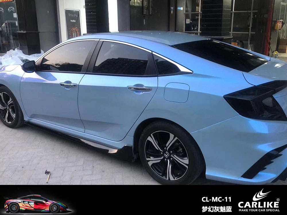 CARLIKE卡莱克™CL-SJ-09捷豹超亮水晶水泥深灰全车贴膜