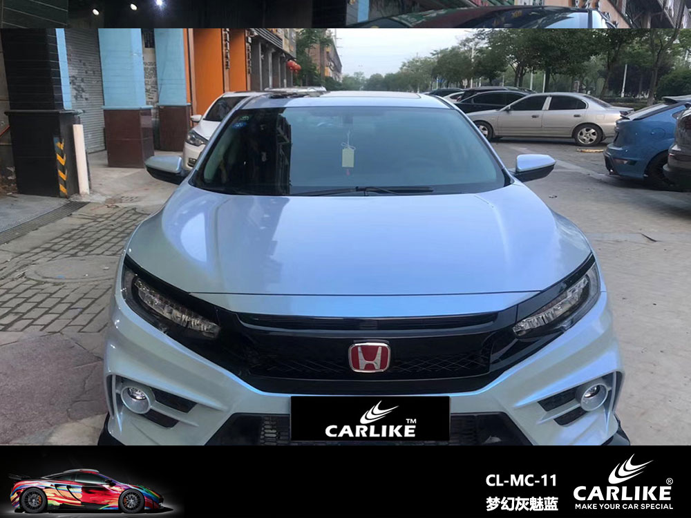 CARLIKE卡莱克™CL-SJ-09捷豹超亮水晶水泥深灰全车贴膜