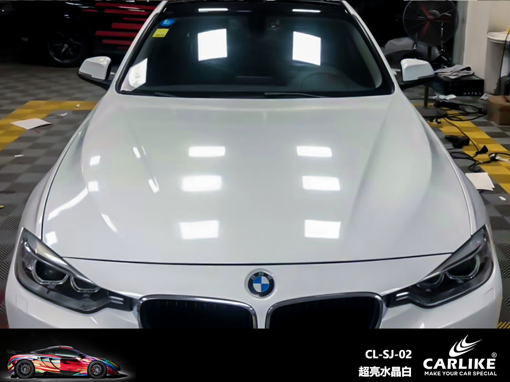 CARLIKE卡莱克™CL-SJ-02宝马超亮水晶白全车贴膜