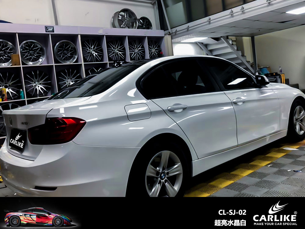 CARLIKE卡莱克™CL-SJ-02宝马超亮水晶白全车贴膜