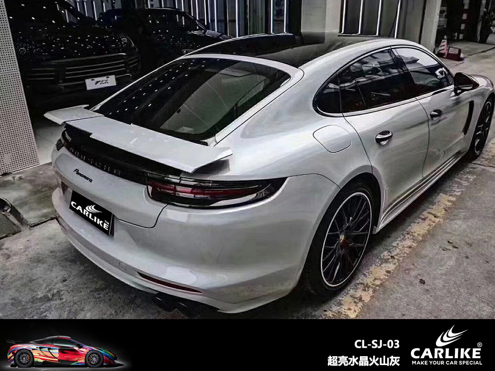 CARLIKE卡莱克™CL-SJ-03保时捷超亮水晶火山灰全车贴膜