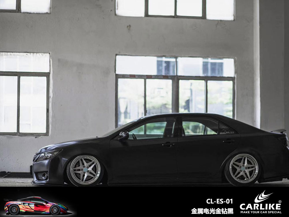 CARLIKE卡莱克™CL-ES-01丰田金属电光金钻黑全车贴膜
