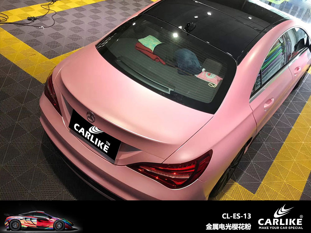 CARLIKE卡莱克™CL-MD-14奔驰哑面钻石金沙粉全车贴膜