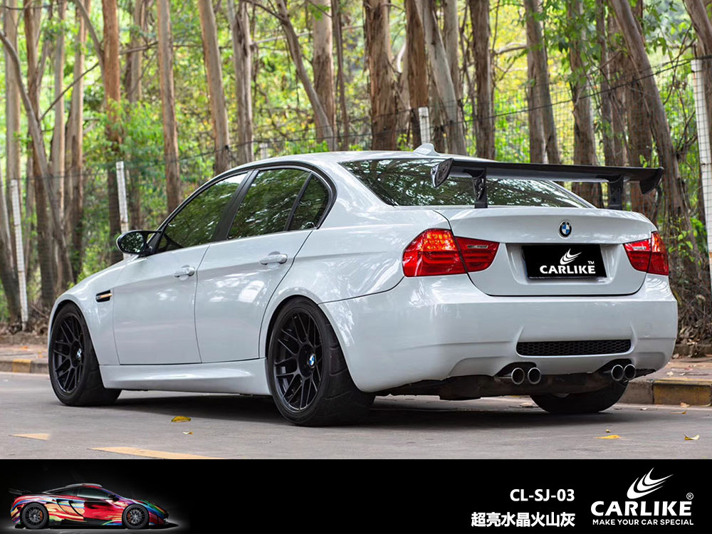 CARLIKE卡莱克™CL-MD-14奔驰哑面钻石金沙粉全车贴膜