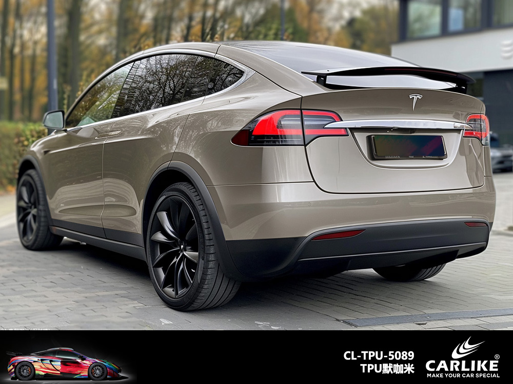 CARLIKE卡莱克™CL-TPU-5087领克TPU碳灰蓝汽车改色
