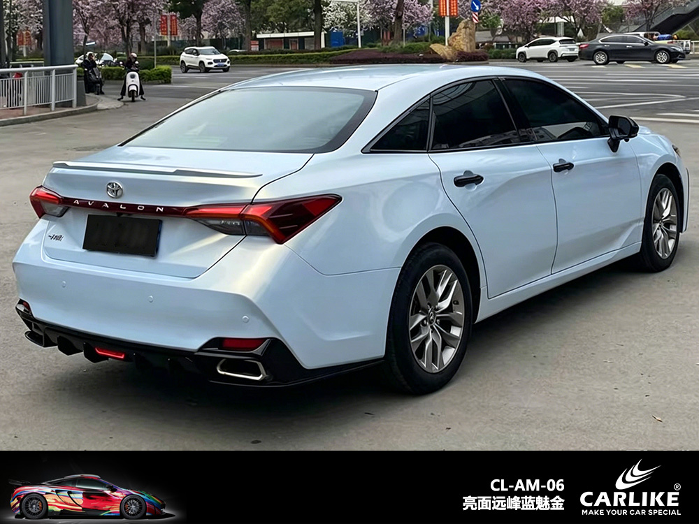 CARLIKE卡莱克™CL-AM-06丰田亮面远峰蓝魅金车身改色