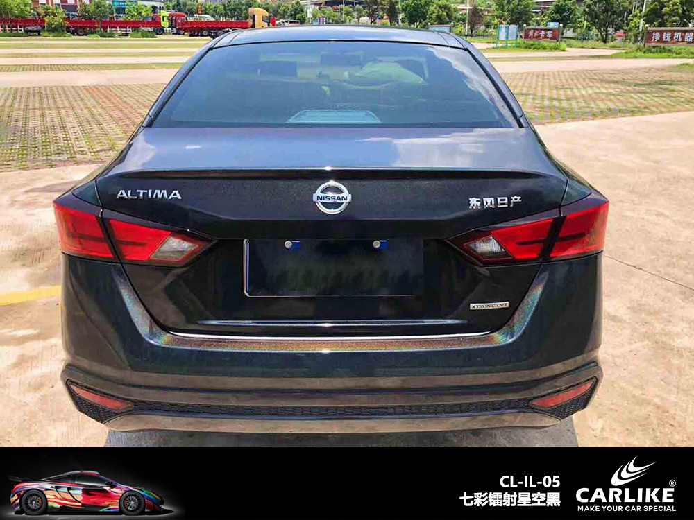 CARLIKE卡莱克™CL-IL-05日产七彩镭射星空黑车身改色